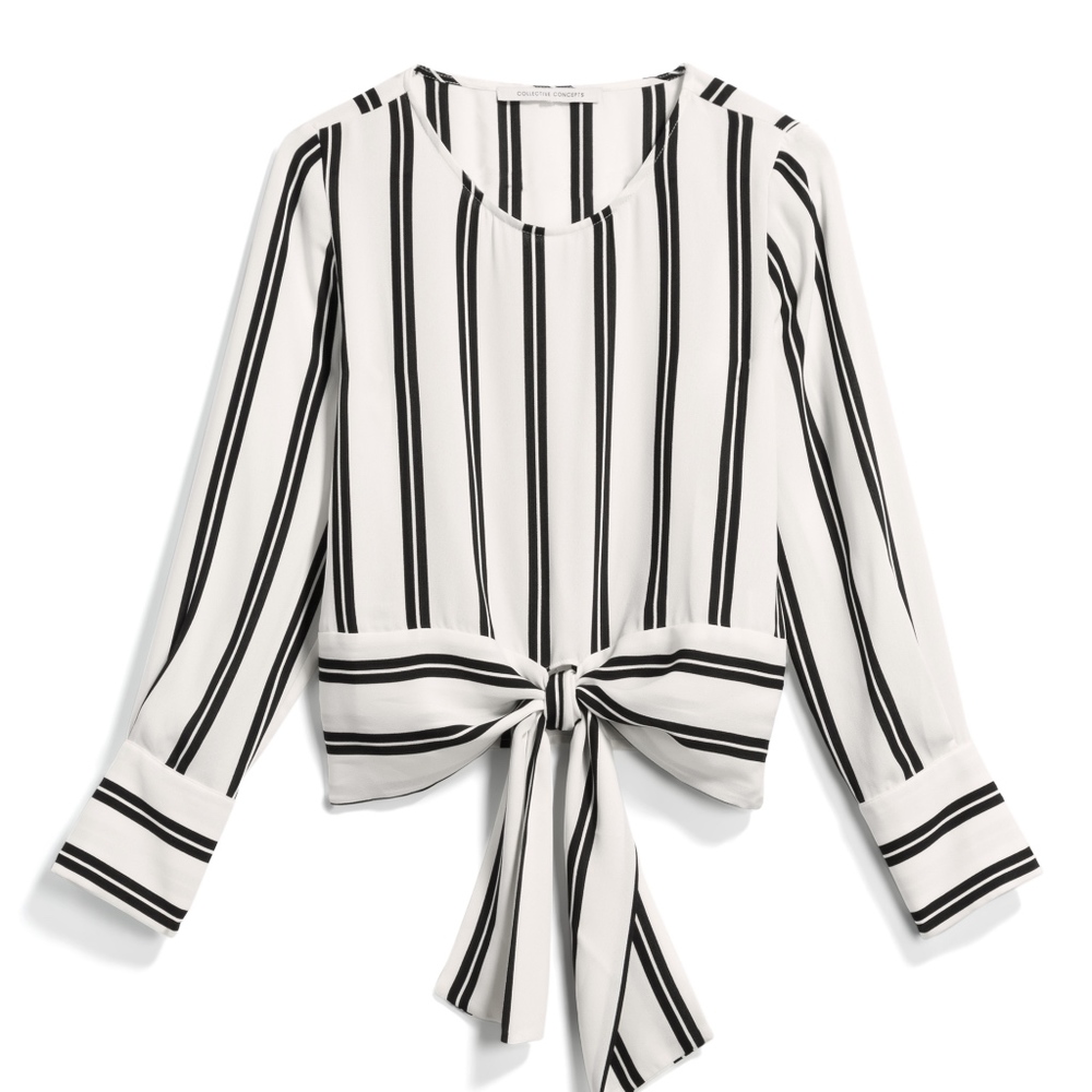 Carolina Tie Knot Blouse - NWT